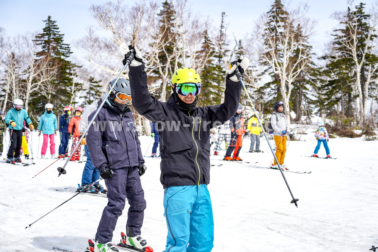 札幌国際スキー場 プロスキーヤー・吉田勝大 presents『M’s Ski Salon感謝祭』 総勢60名超、みんなで楽しく春スキーセッション(^O^)／